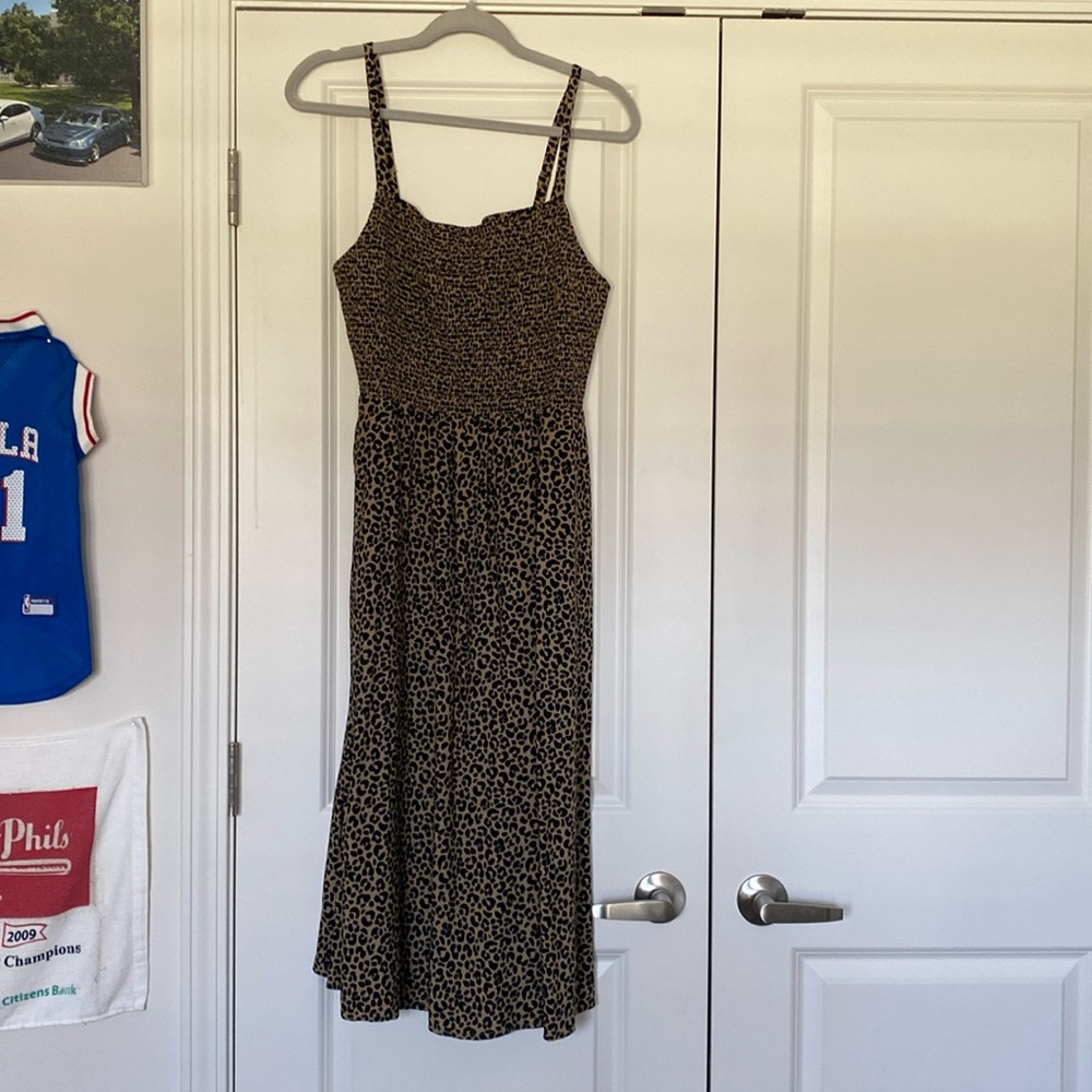 Cheetah Midi Dress